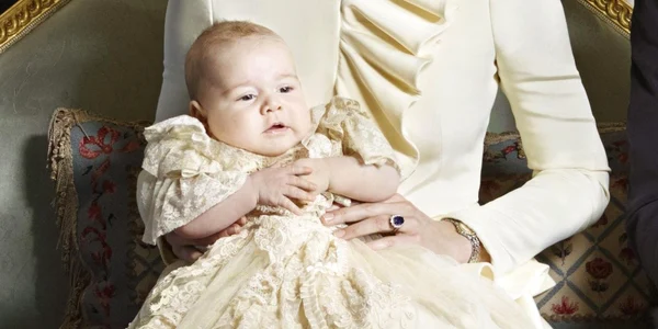 Printul George botez bebelusul regal FOTO Getty Images