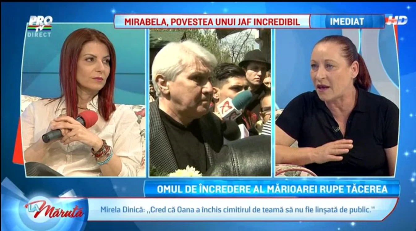 Unul dintre apropiaţii regretatei Mărioara Zăvoranu a acuzat-o pe Oana că a transformat un eveniment privat într-unul public