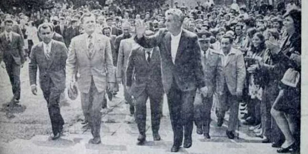nicolae ceausescu foto scanteia