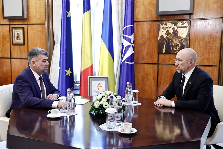 Premierul Ucrainei: Mulțumesc întregului popor român pentru susținerea totală și multilaterală în războiul contra Rusiei