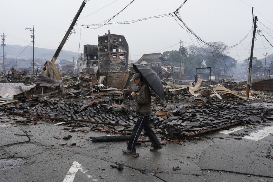 Cutremur în Japonia. Bilanțul actualizat al dezastrului: cel puţin 82 de morţi şi 80 de dispăruţi