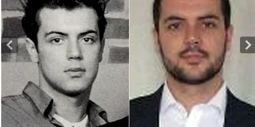 Taymour Abdul Wahab la vârsta de 19 ani (stânga) şi la 29 ani (dreapta)