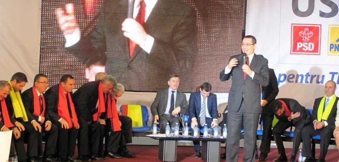 Victor Ponta s-a tinut de glume la Timisoara