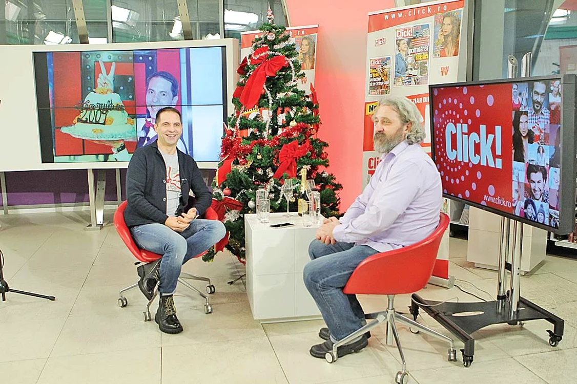 A fost invitatul prezentatorului Alexandru Catalan, la click.ro