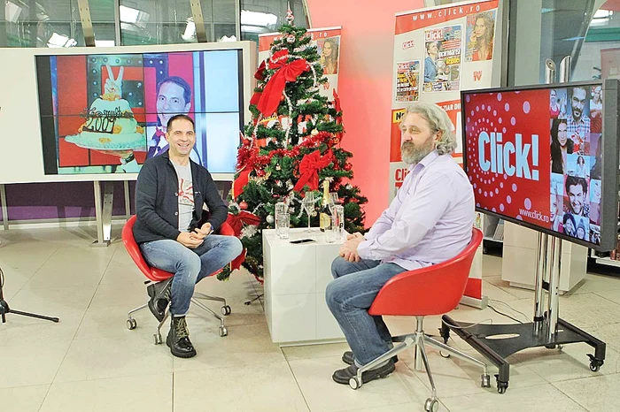 A fost invitatul prezentatorului Alexandru Catalan, la click.ro