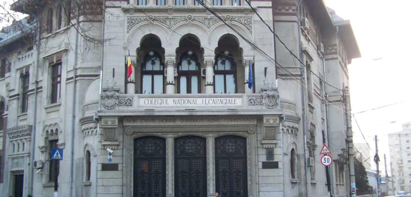 Colegiul "Caragiale" a fost ridicat după proiectul lui Socolescu-imagine arhivă