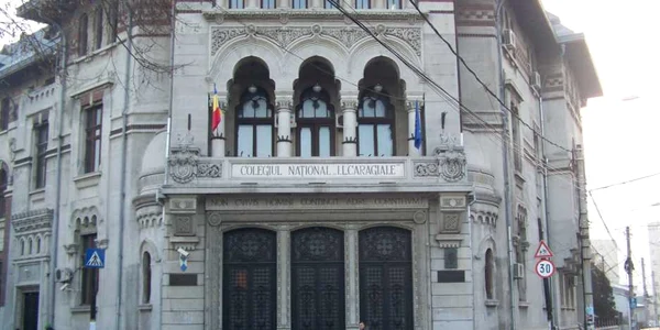 Colegiul "Caragiale" a fost ridicat după proiectul lui Socolescu-imagine arhivă