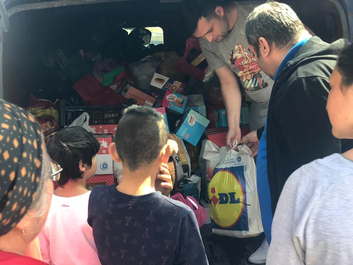 Polițistul Florin Toma face gesturi caritabile