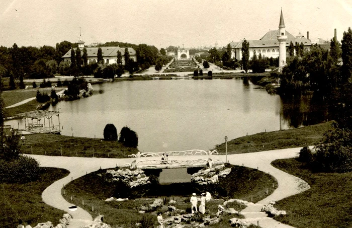 Parcul Carol la începutul secolului București / foto: arhiva