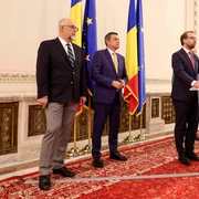 Kelemen Hunor Sorin Grindeanu Dominic Fritz guvern Bolojan Foto Inquam Photos Octav Ganea jpg