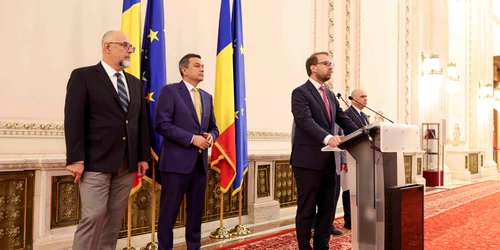 Kelemen Hunor  Sorin Grindeanu  Dominic Fritz   guvern Bolojan  Foto Inquam Photos Octav Ganea jpg