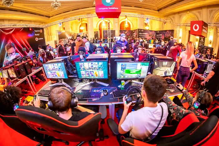 Imagine de la ediția anterioară a Bucharest Gaming Week.