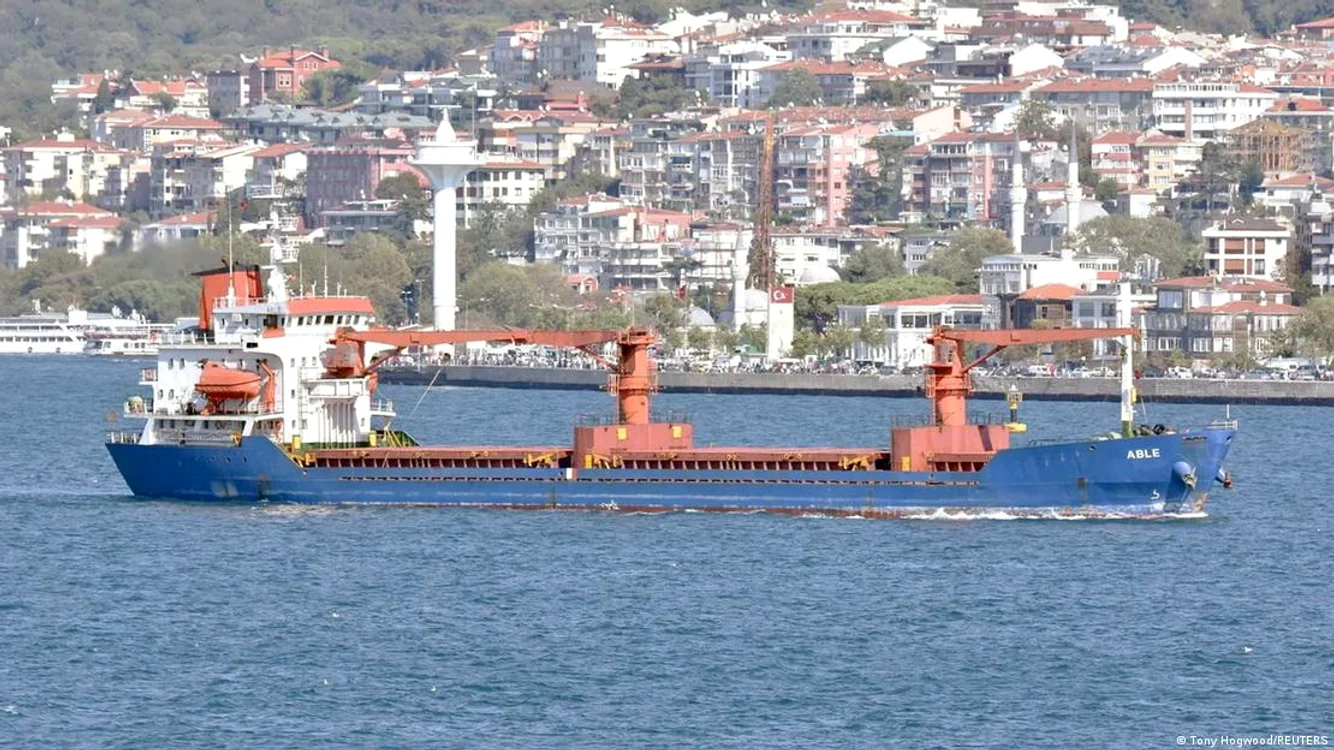 Cargoul ABLE a fost atacat în zona economică a Bulgariei din Marea Neagră