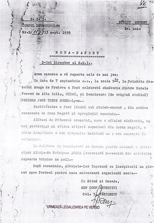 Facsimil Regele Mihai