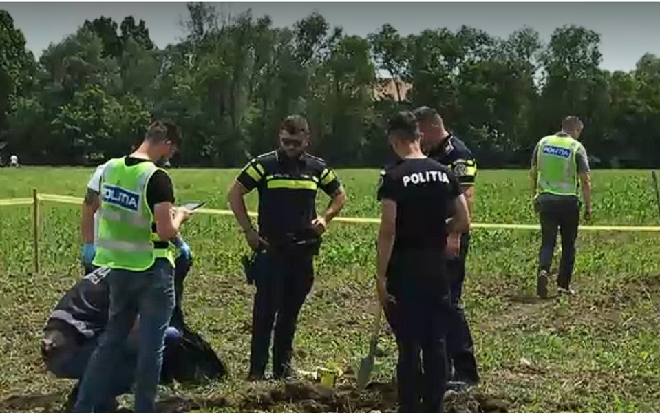 Descoperire macabră pe un câmp: un bărbat a găsit un craniu uman. „Am dat cu piciorul și s-a întors”