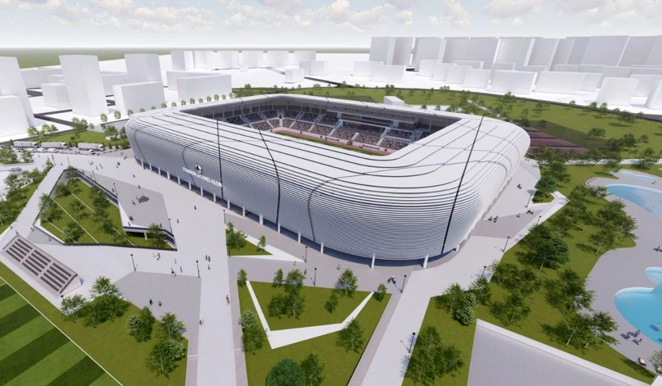 Arena din Hunedoara va putea găzdui peste 10.000 de oameni (FOTO: Facebook)
