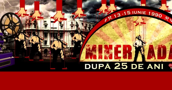 Campania „Mineriada - după 25 de ani“ cuprinde o serie de materiale video cu imagini relevante de atunci şi de acum FOTO TVR