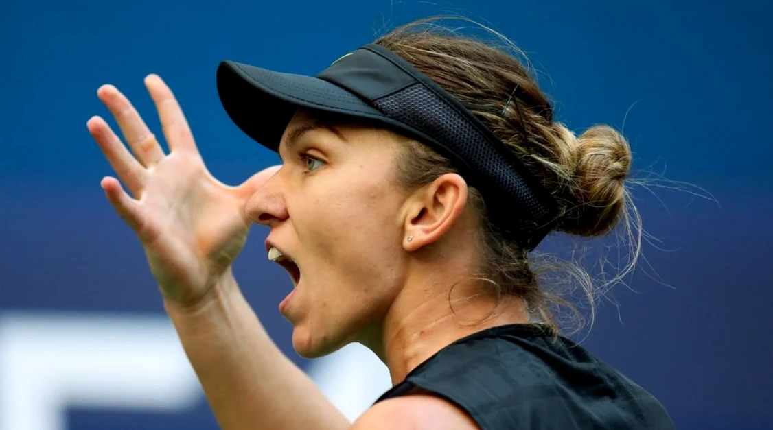 Simona Halep, furioasă după eșecul de la US Open. FOTO: Arhiva Adevărul
