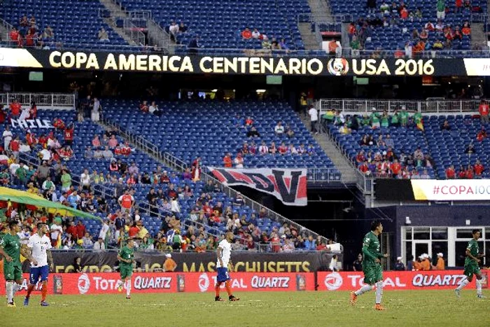 Tribunele sunt goale la Copa AmericaFOTO: AP