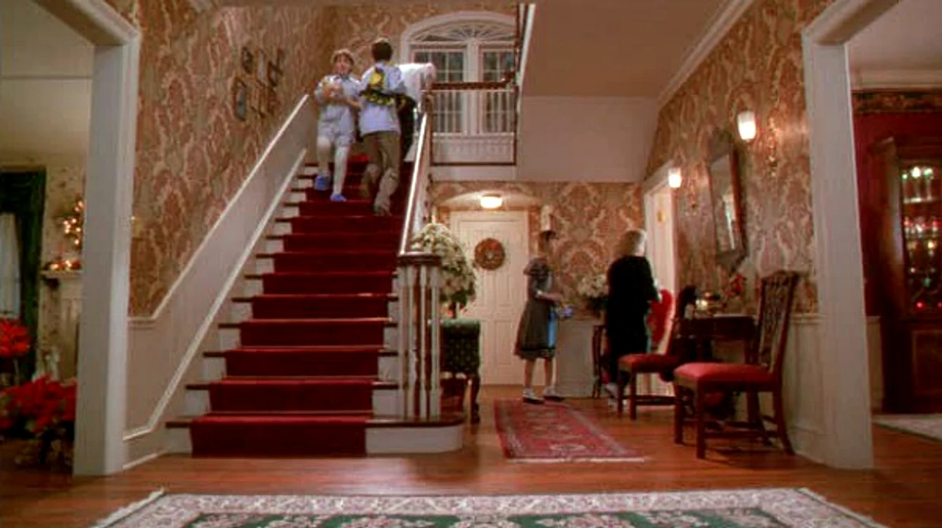 Așa arăta interiorul casei în film (Foto: captură video)