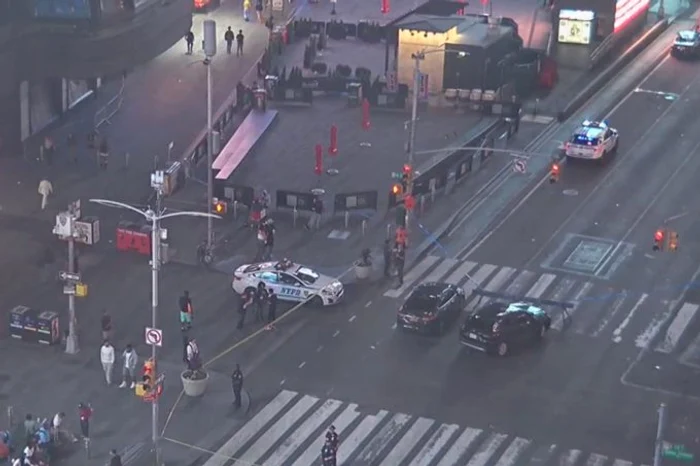 Focuri de armă în Times Square FOTO: X