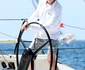 Regele Felipe în Mallorca, navigând pe mare, cealaltă pasiune a sa. FOTO: Getty Images