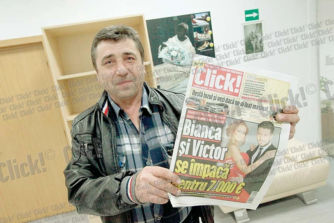 Costică Niţu a câştigat 500 de lei (Fotografii: Click!)