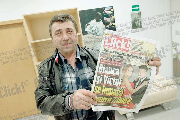 Costică Niţu a câştigat 500 de lei (Fotografii: Click!)
