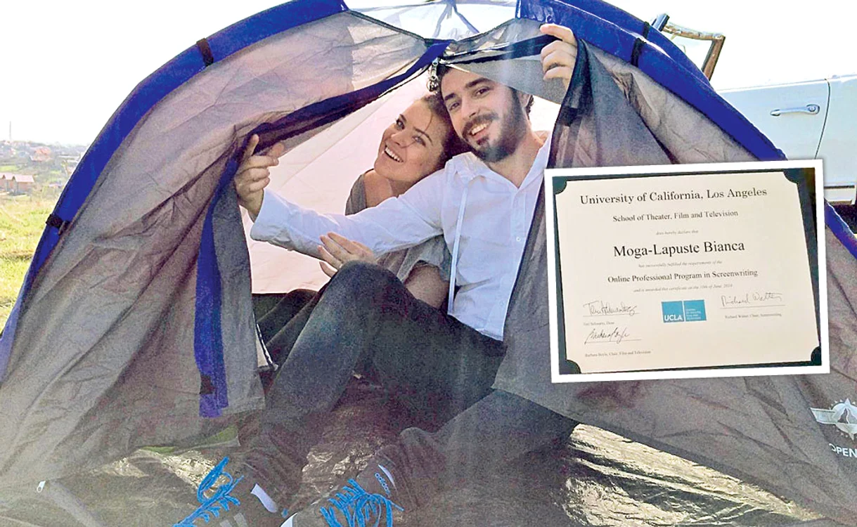 Marius şi Bianca s-au ocupat de cariera lor în America
