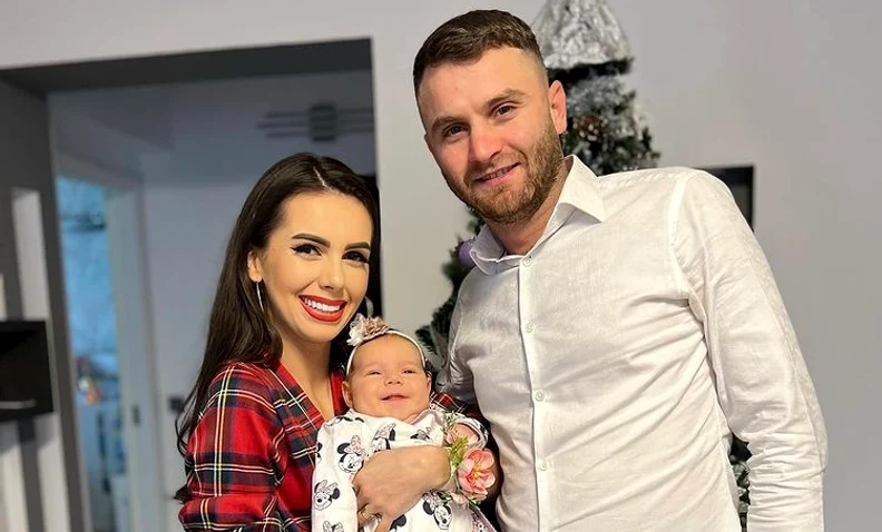 Georgiana Lupău a botezat de Crăciun al patrulea fin Sursa: Instagram 