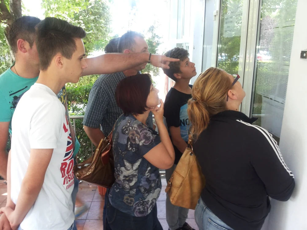 Elevii afla rezultatele de la Evaluarea Nationala