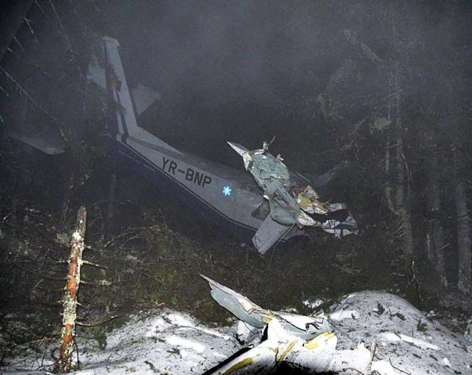 Iovan s-a prăbuşit cu avionul în ianuarie 2014