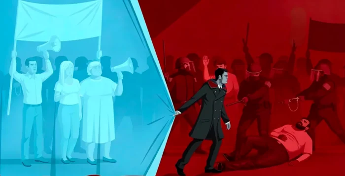 Rusia sprijină mișcările revizioniste cu excepția celor din propriul teritoriu. FOTO: EuvsDsinfo