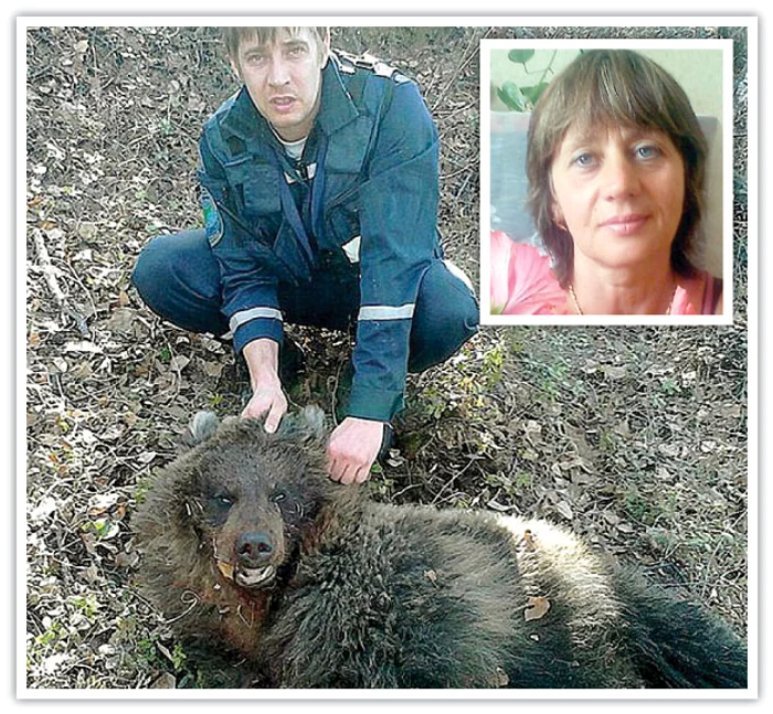 Natalia Pasternak a fost salvată, iar ursoaica vânată şi împuşcată
