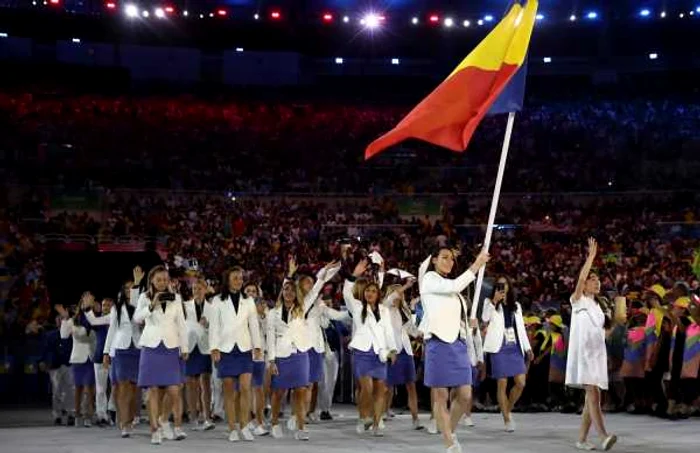 Cătălina Ponor a fost portdrapelul României la Jocurile Olimpice de la Rio. Foto: Gulliver / Getty Images