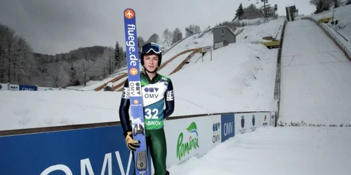 Iulian Pîtea este primul român care va concura la Olimpiadă la sărituri cu schiurile