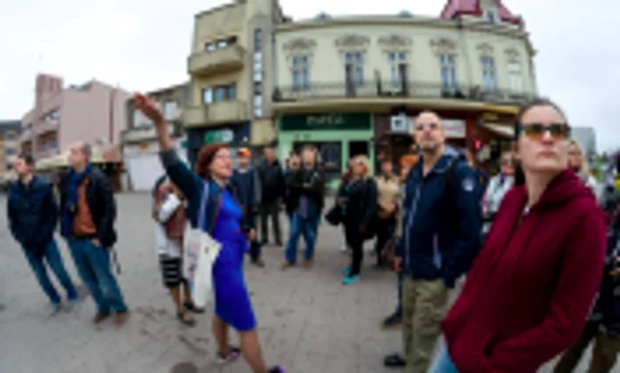 Jane's Walk la Constanţa - Sursa Facebook Diana Slav Constanta Walking Tour / Constanţa la pas