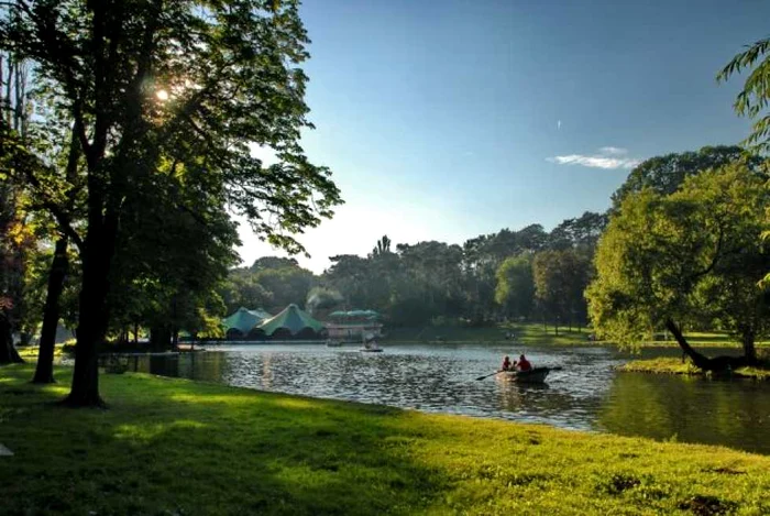 Parcul Romanescu a fost amenajat în stil romantic. Foto: Victor C. Boldîr