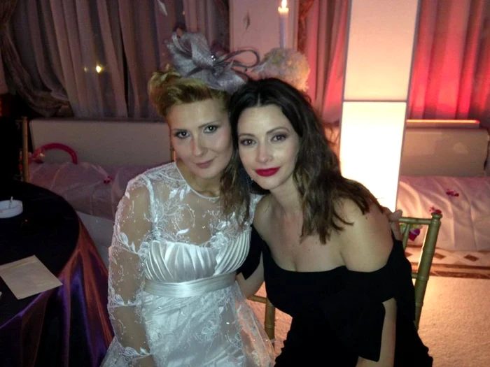 Alessandra Stoicescu, în rochie de mireasă