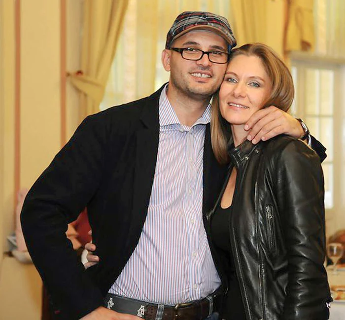 Romaniţa, alături de iubitul ei, avocatul Iulian Gogan