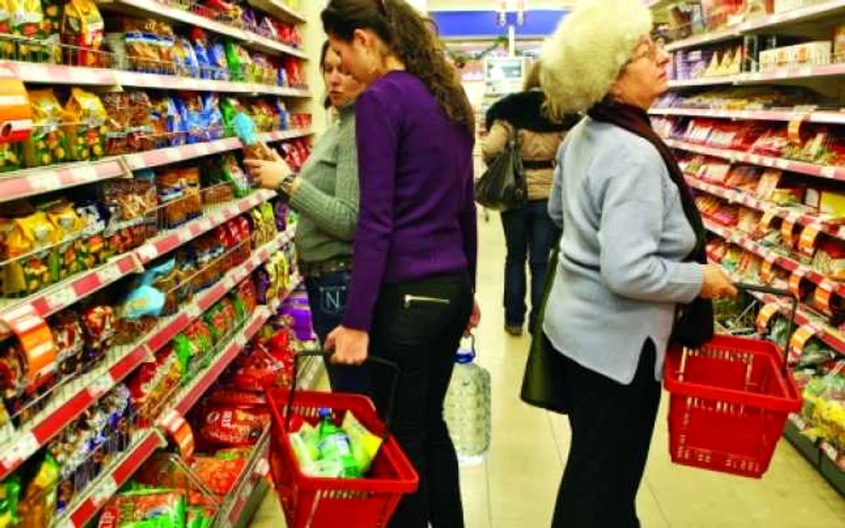 Cumpărături la supermarket