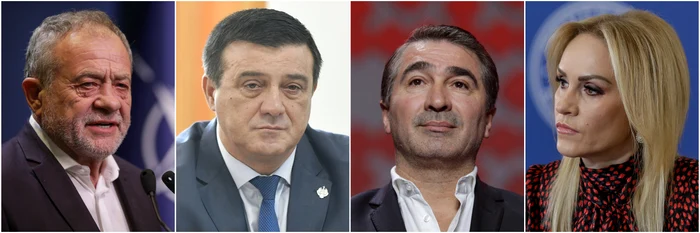 Buzatu a ajuns în arest preventiv, în timp ce alți lideri se confruntă cu pronleme FOTO Colaj 