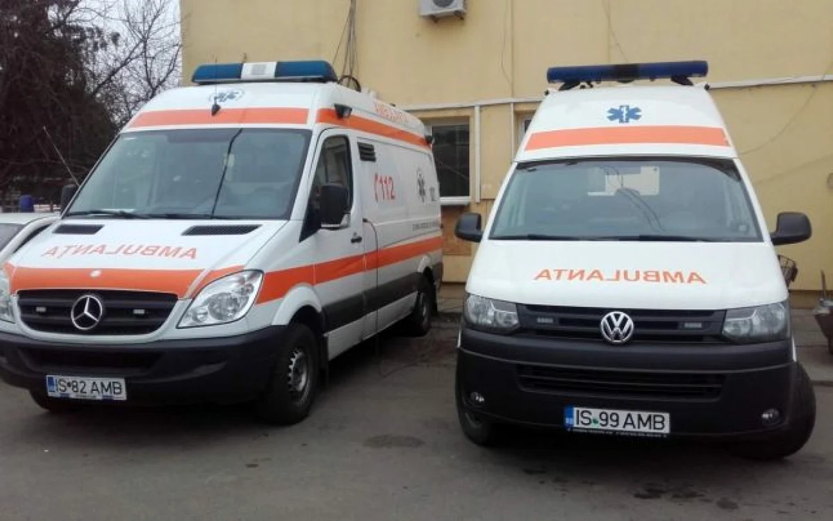 Ambulanţa ieşeană a transportat doi bolnavi în afara graniţelor ţării FOTO SAJ Iaşi