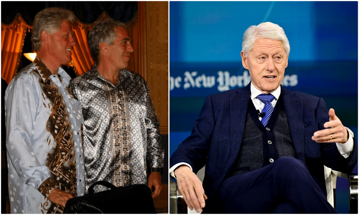 Bill Clinton și Jeffrey Epstein Profimedia jpg