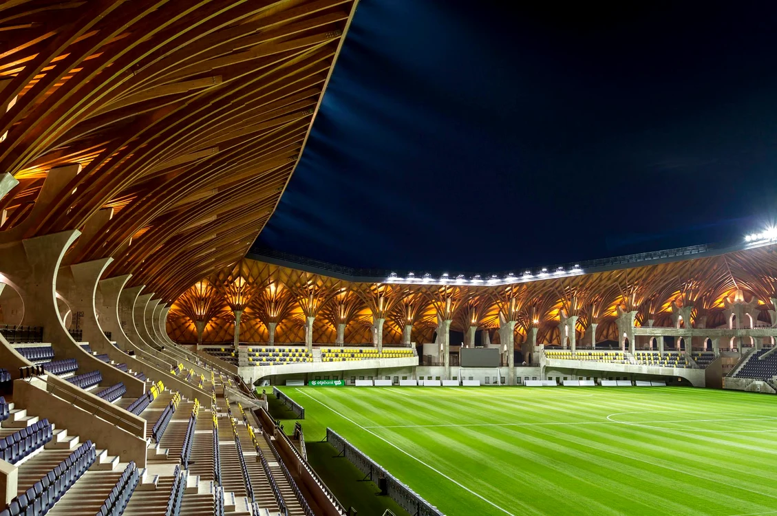 Stadionul celor de la Puskas Akademia FOTO Facebook/Pancho Arena