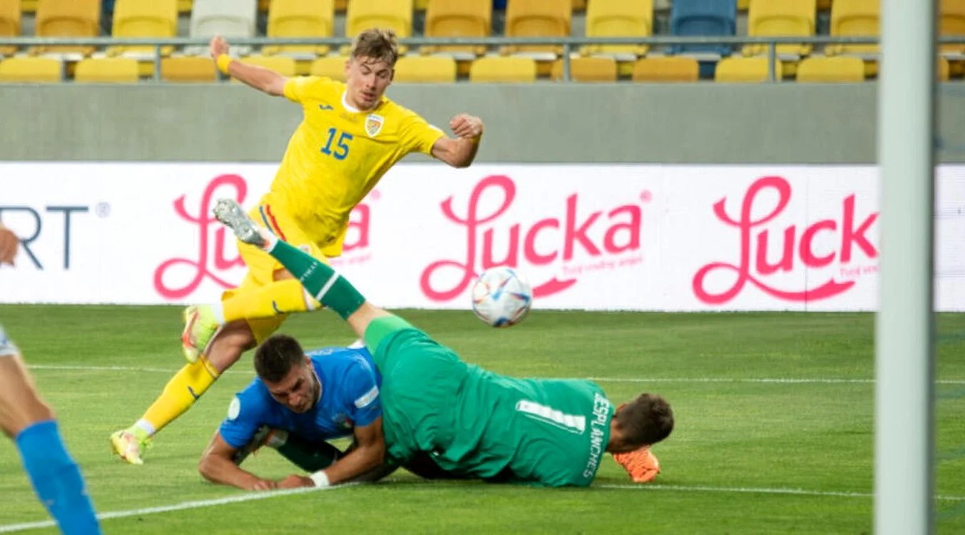 Andronache a marcat contra Italiei, în prima etapă (FOTO: FRF)