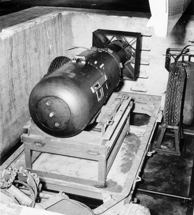 „Little Boy” bomba care a distrus Hiroshima