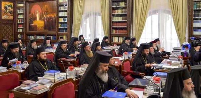 Episcopii BOR întruniţi în şedinţă de SINOD                                       FOTO: Basilica.ro