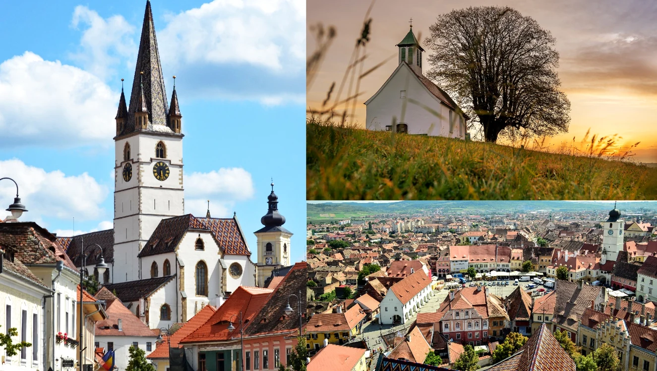 Județul din România cu cele mai multe biserici și mănăstiri / foto: colaj Pixabay