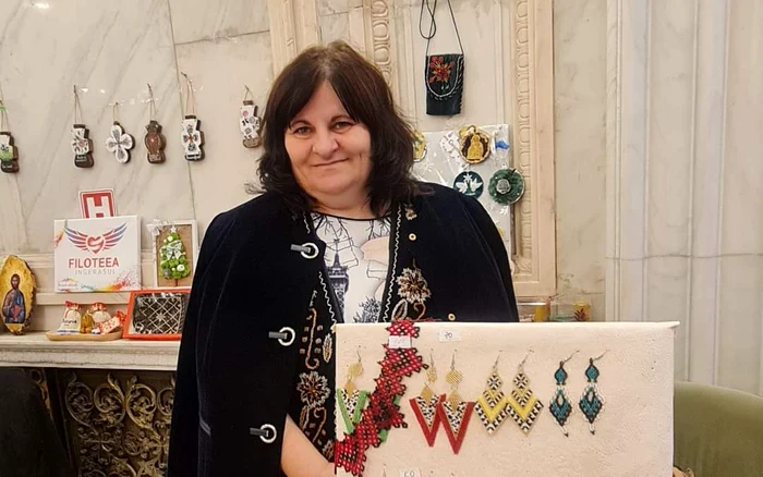 Mariana Necula, meșter popular. FOTO Arhiva personală